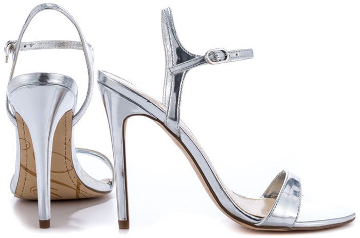 Fergie Roxane Ankle-Strap Sandals Silver