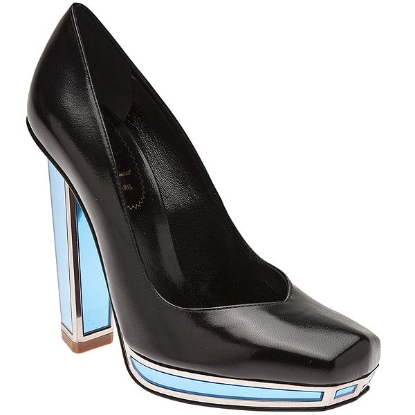 Saint Laurent Mirror Heel Pumps