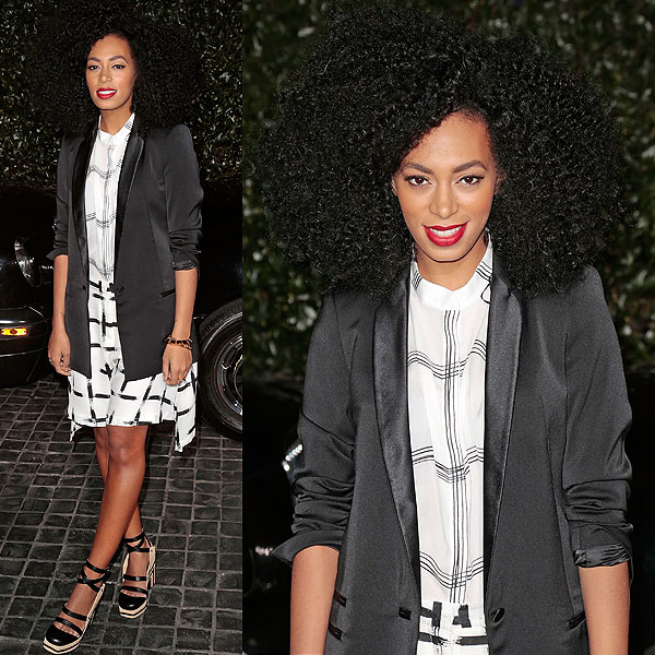 Solange Knowles Topshop Topman LA Opening Party