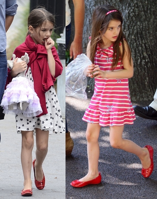 suri cruise and her expensive shoes