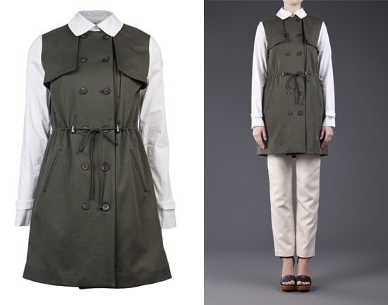 Thakoon Addition Drawstring Trench Coat