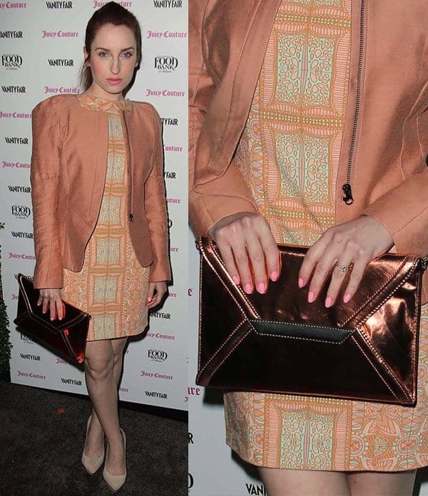 Zoe Lister Jones at Vanity Fair and Juicy Couture Celebration Of The 2013 Vanities Calendar