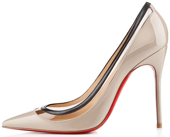 Christian Louboutin "Paulina" Pumps in Stone