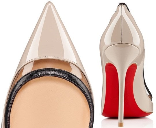 Christian Louboutin "Paulina" Pumps in Stone