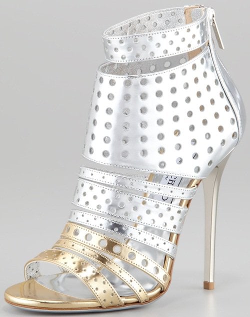 Jimmy Choo Malika Perforated Sandals