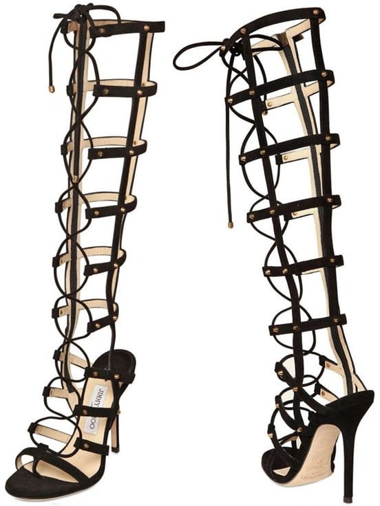 Jimmy Choo 'Mogul' Cage Sandal Boots