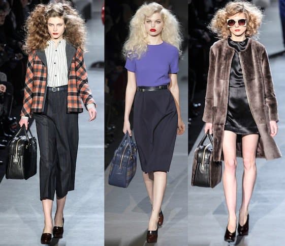 Marc Jacobs Fall 2013 collection runway show at the Mercedes-Benz Fashion Week