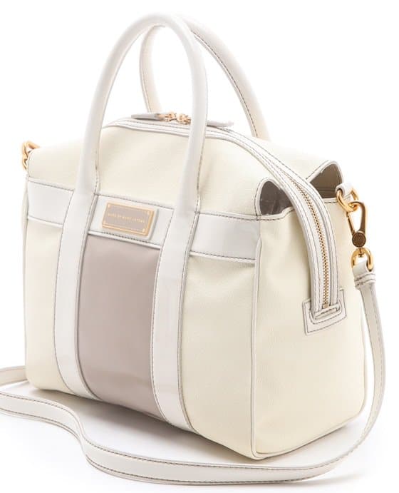 Rita Ora Totes Classy-Looking Pristine White Satchel Handbag