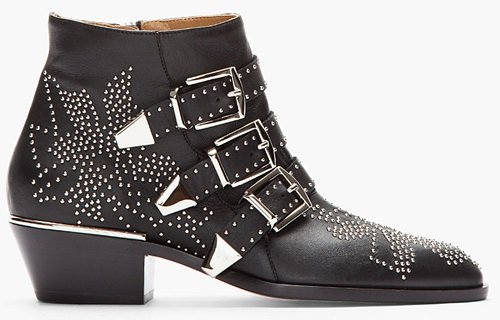 Chloe Susannah Multi Buckled Boots