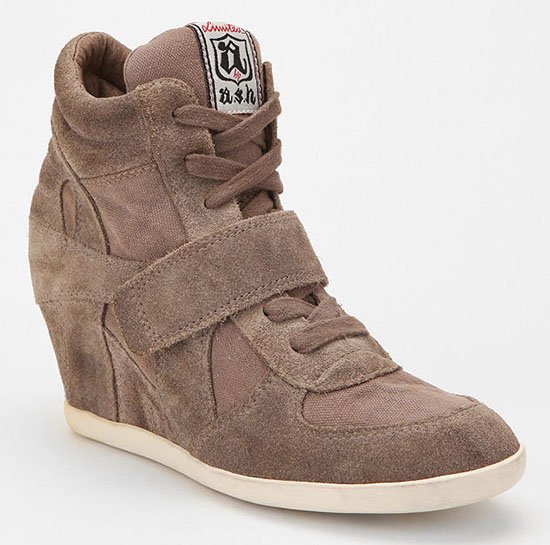 Ash Bowie Wedge Sneakers in Grey