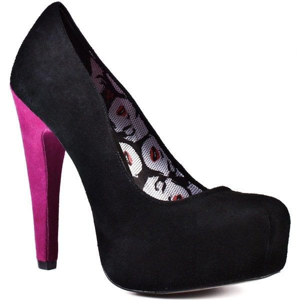 Betsey Johnson Maxean Black Multi Pumps