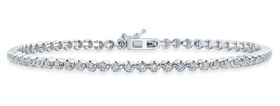 Bony Levy Diamond Line Bracelet