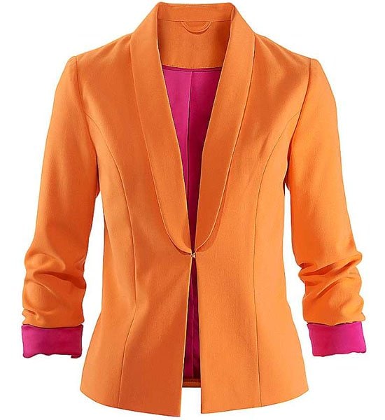 Buffalo contrast lining blazer