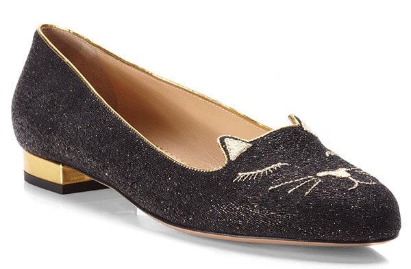 Charlotte Olympia "Sleeping Kitty" Flats