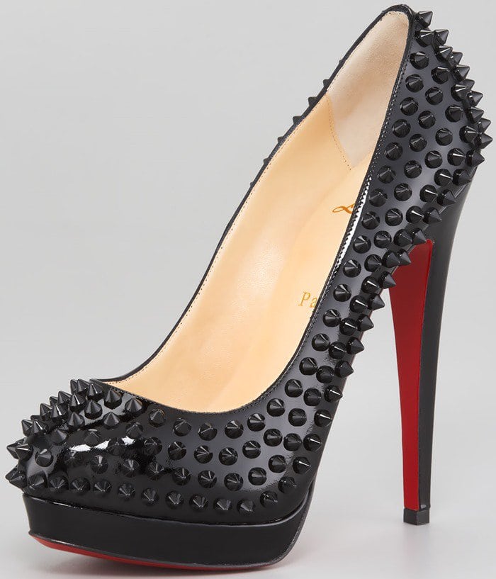 Christian Louboutin Alti Spiked Red Sole Pump