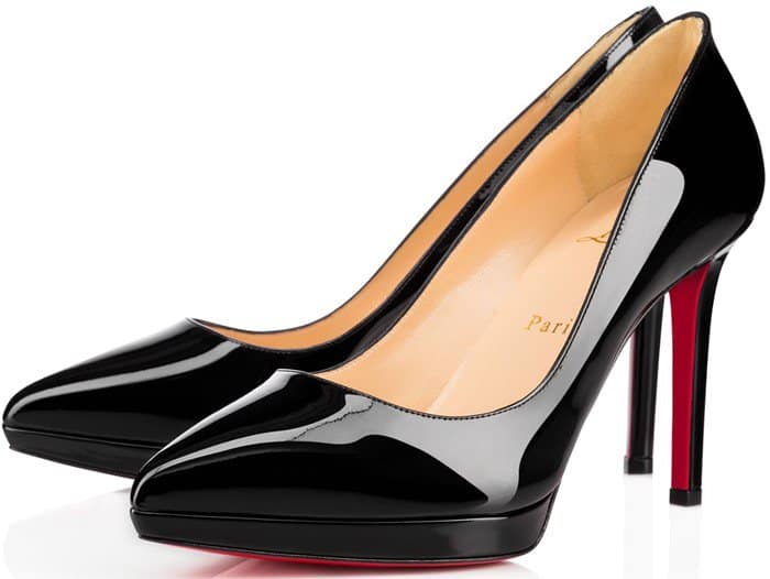 Christian Louboutin 'Pigalle Plato' Pumps in Black