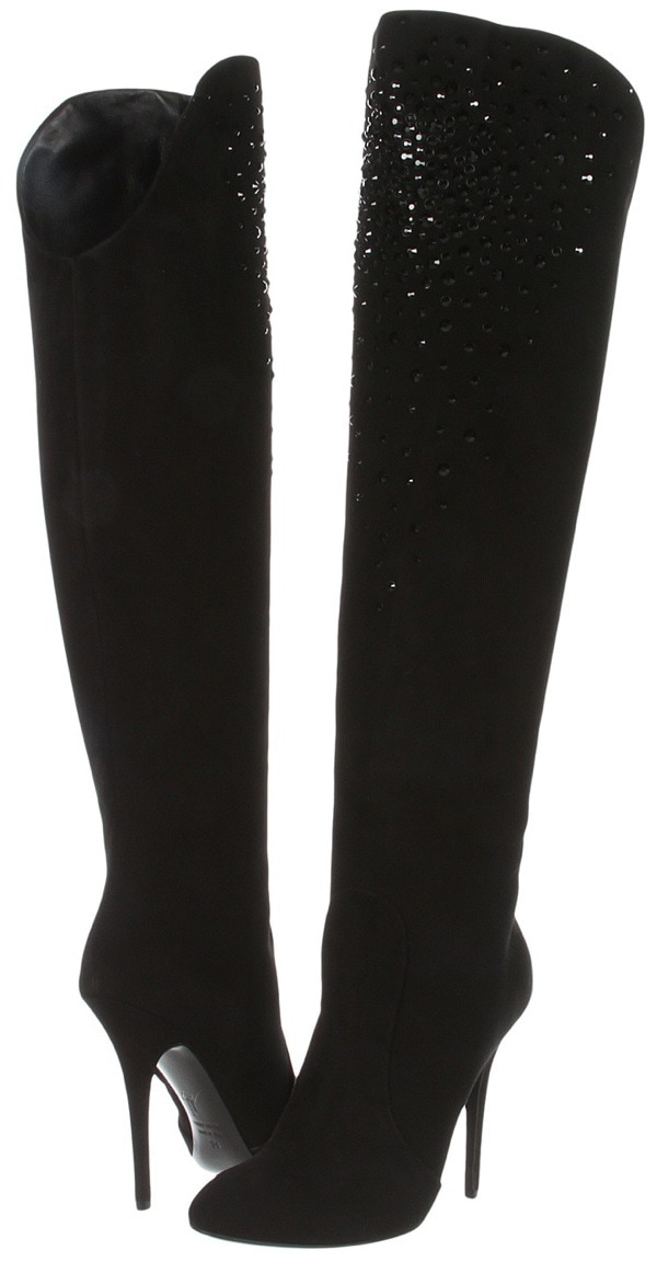 Black Giuseppe Zanotti Over-the-Knee Boots