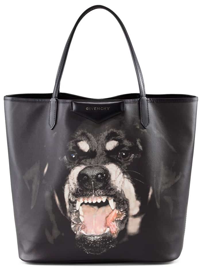 The sought-after Givenchy Antigona Rottweiler tote bag: A blend of luxury and audacious style