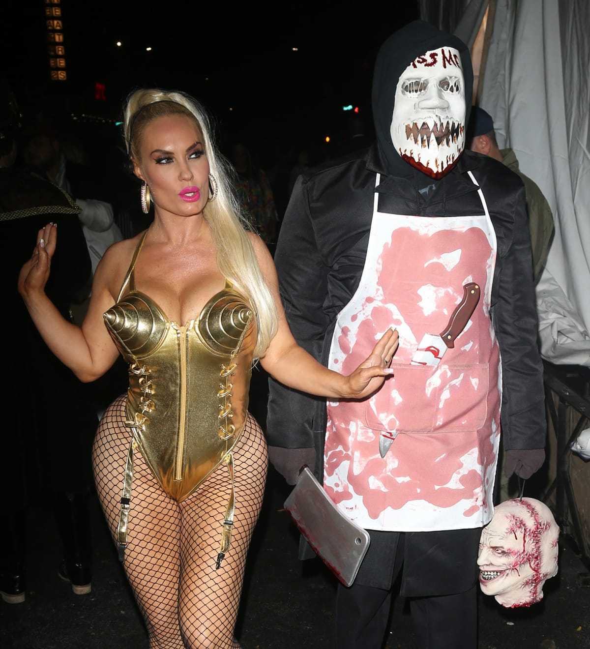 Ice-T and Coco attend Heidi Klum's Annual Halloween Party