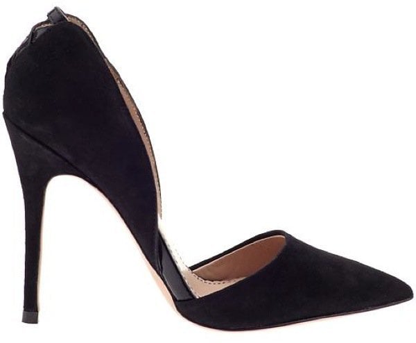 Jean-Michel Cazabat "Ella" Suede d'Orsay Pumps