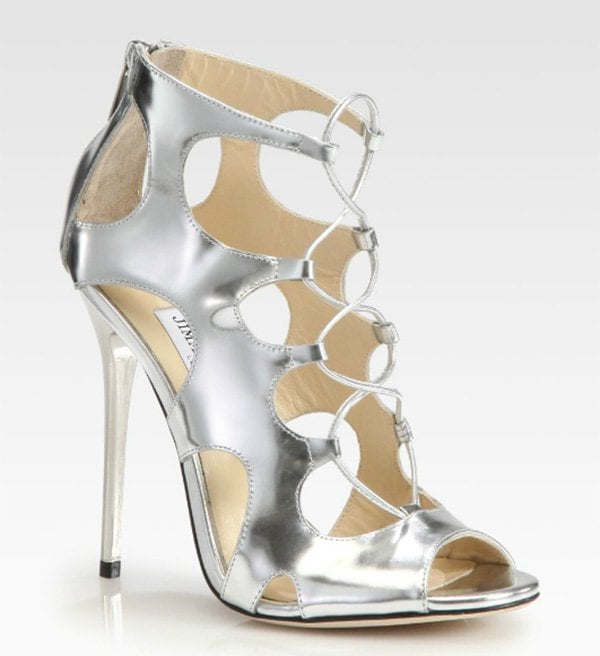 Jimmy Choo Diffuse Sandals in Silver