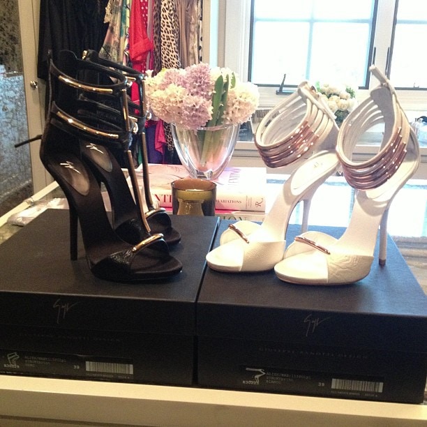 Who Looks Best in Giuseppe Zanotti: Khloe or Kim Kardashian?