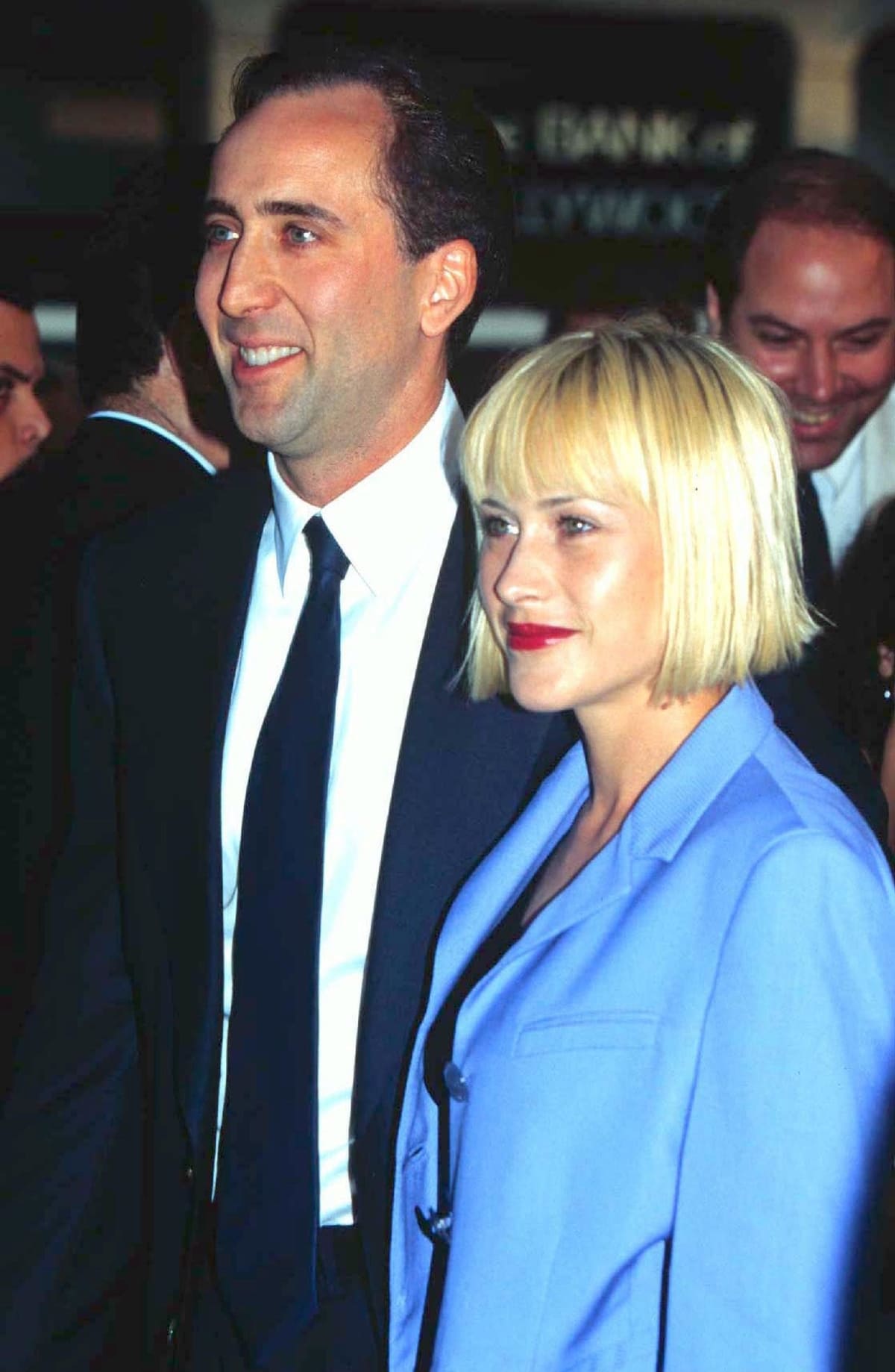 Nicolas Cage and Patricia Arquette married in April 1995 and separated in early 1996