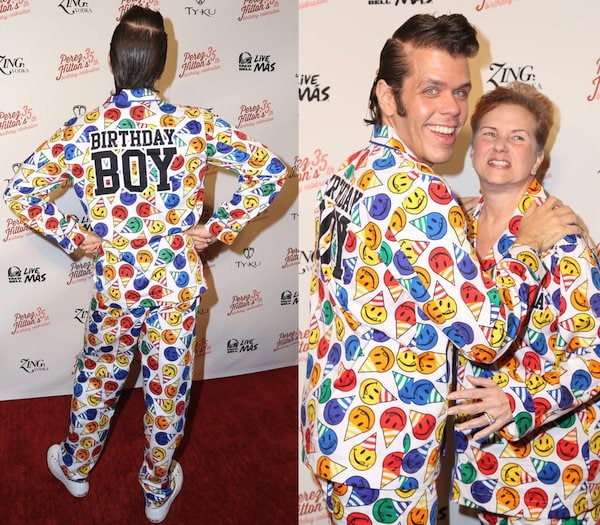 Perez Hilton and Momma Perez