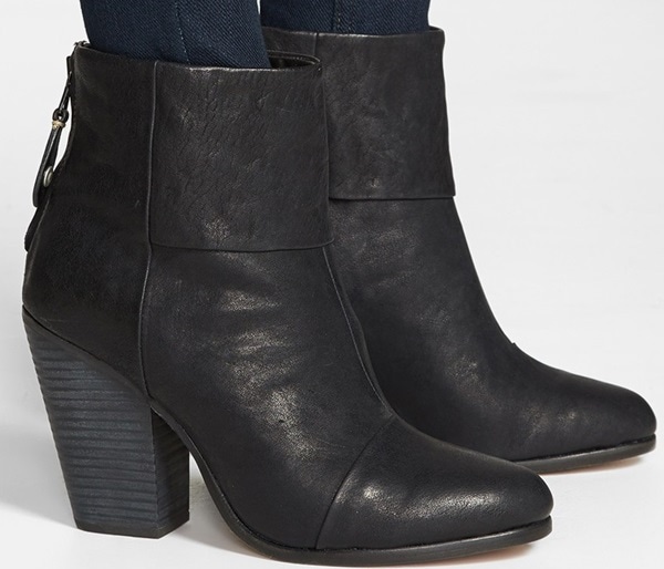 Rag & Bone Classic 'Newbury' Leather Ankle Boots