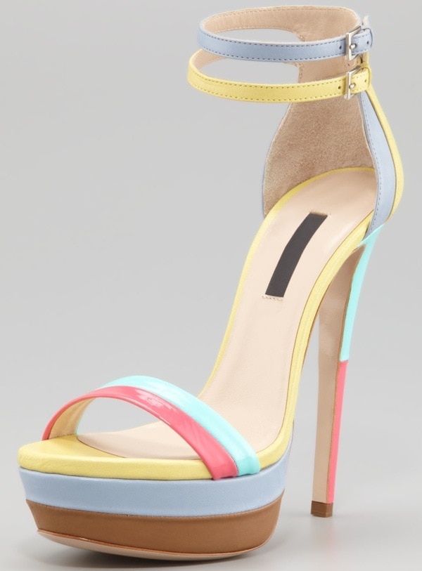 Ruthie Davis 'West Palm' Patent Platform Sandals