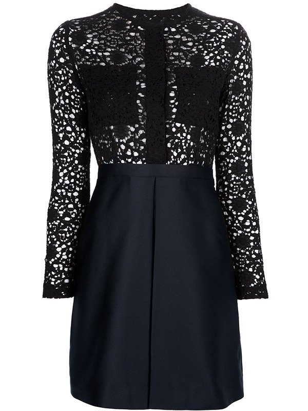 Victoria Beckham Contrast Dress