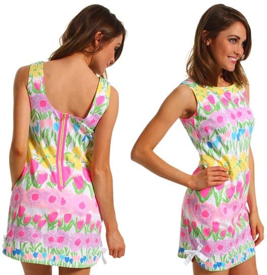 Elegance meets exuberance in the Lilly Pulitzer Delia Dress, featuring the designer's quintessential cheerful patterns