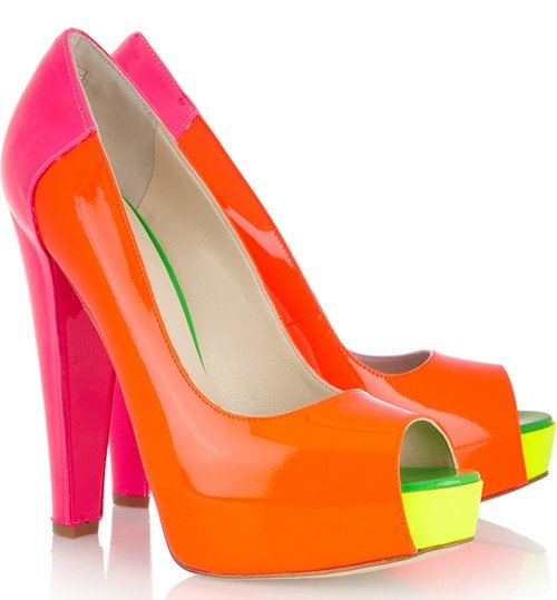 Brian Atwood Alima Neon Pumps