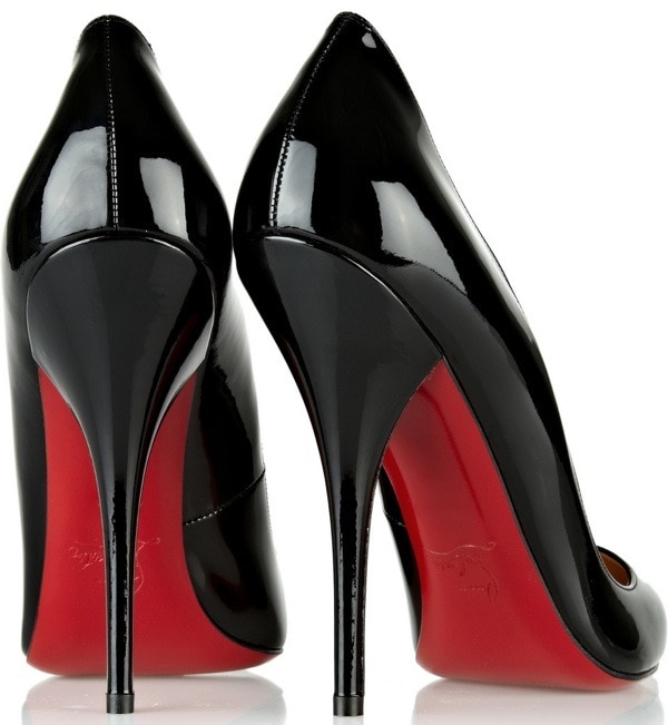 Christian Louboutin Batignolles 120 Patent-Leather Pumps