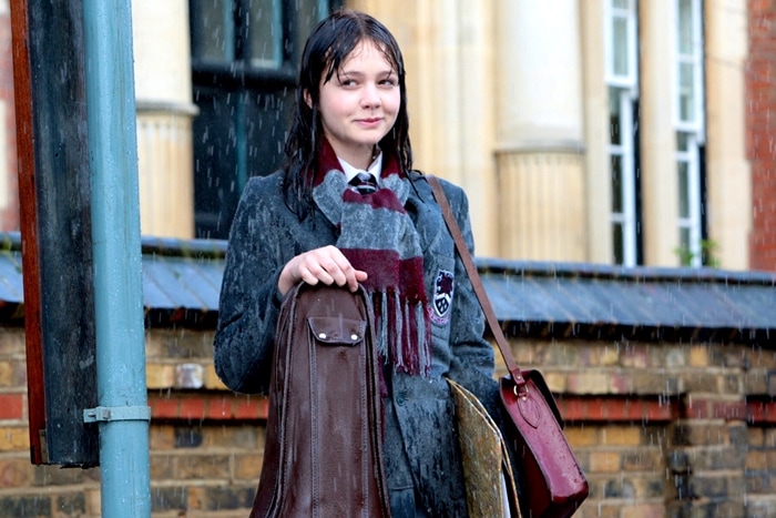 An Education, a 2009 coming-of-age drama film, stars Carey Mulligan as Jenny, a bright schoolgirl