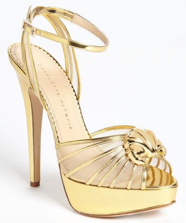 Charlotte Olympia 'Croissant' Pump