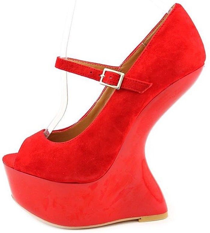 Chinese Laundry China Doll Wedges in Red