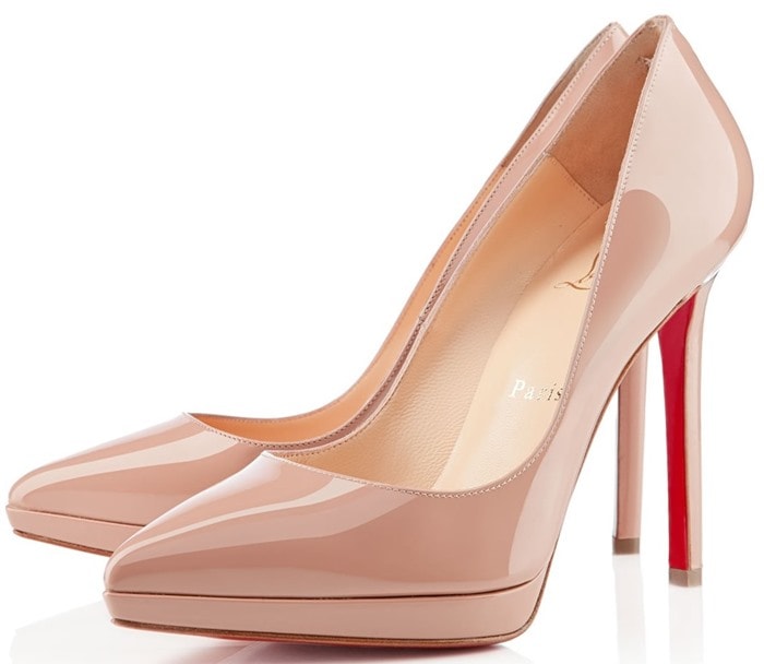 Christian Louboutin Pink Pigalle Plato Patent