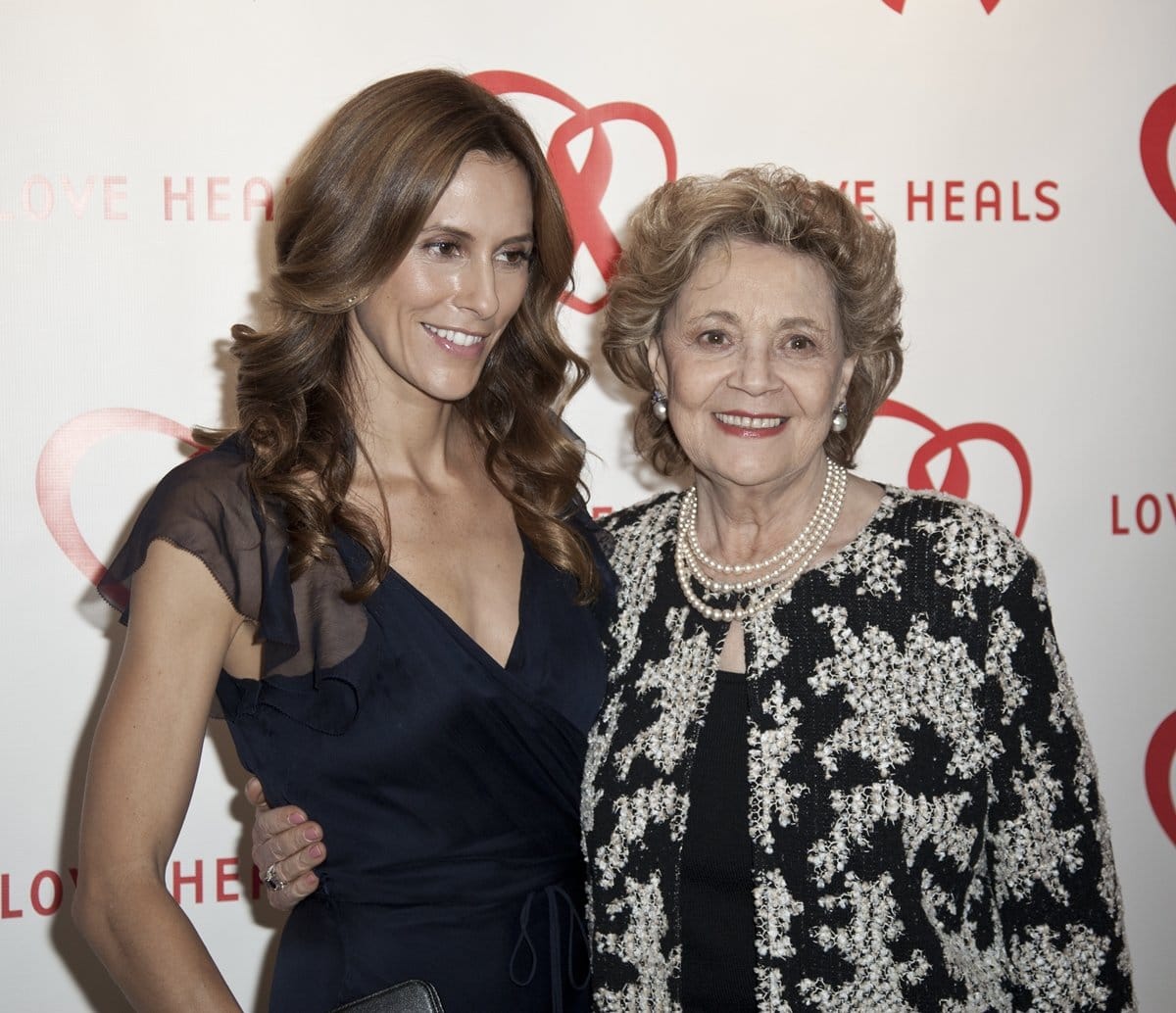 Cristina Greeven Cuomo and her mother-in-law Matilda Cuomo at Love Heals, The Alison Gertz Foundation For AIDS Education 20th Anniversary gala