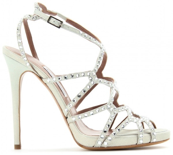 Tabitha Simmons "Dee" Stilettos with Crystal Embellishments