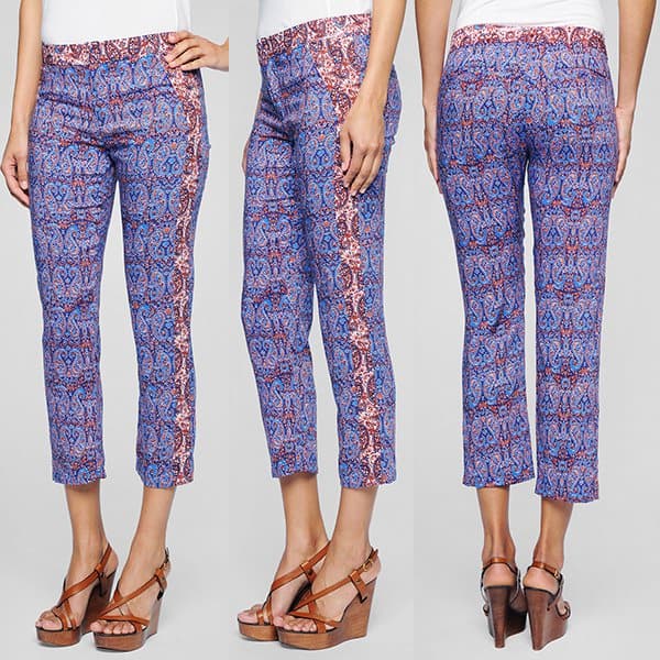 Discover the charm of Ella Moss 'Dixon' Paisley Pants, perfect for a relaxed yet stylish look, available for $138