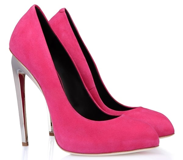 Giuseppe Zanotti Spring 2013 Suede Pumps