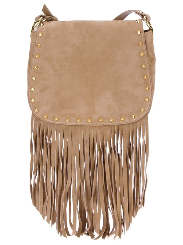 Giuseppe Zanotti fringed cross body bag