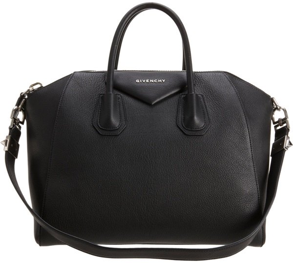Spotlight on Luxury: The Givenchy Medium Antigona Duffel Bag, priced at $2,435, exemplifies sophisticated style with its sleek design and premium craftsmanship