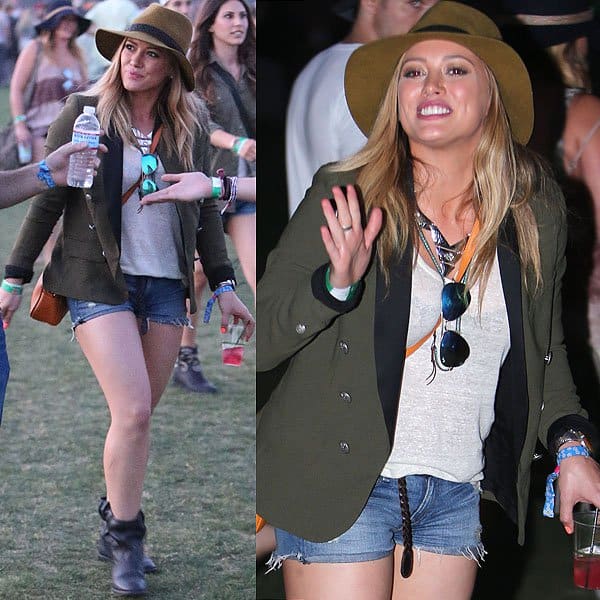 Hilary Duff channels adventure with an Indiana Jones–inspired ensemble at Coachella, blending style and practicality seamlessly
