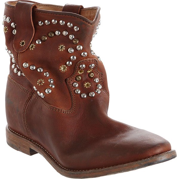  Isabel Marant The Caleen studded leather concealed wedge boot
