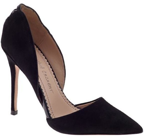 Jean-Michel Cazabat 'Ella' Suede d'Orsay Pumps