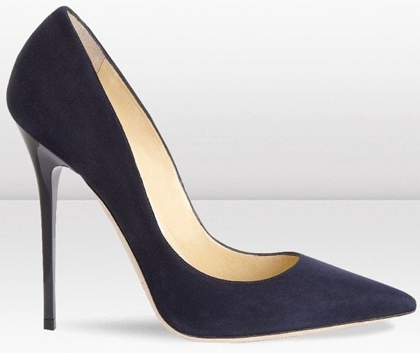 Jimmy Choo Anouk in Navy Outstep