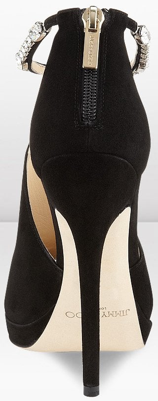 Jimmy Choo 'Freya' in Black Suede