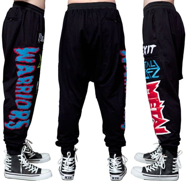 Kokon to Zai Color Embroidered Patch Jogging Trousers